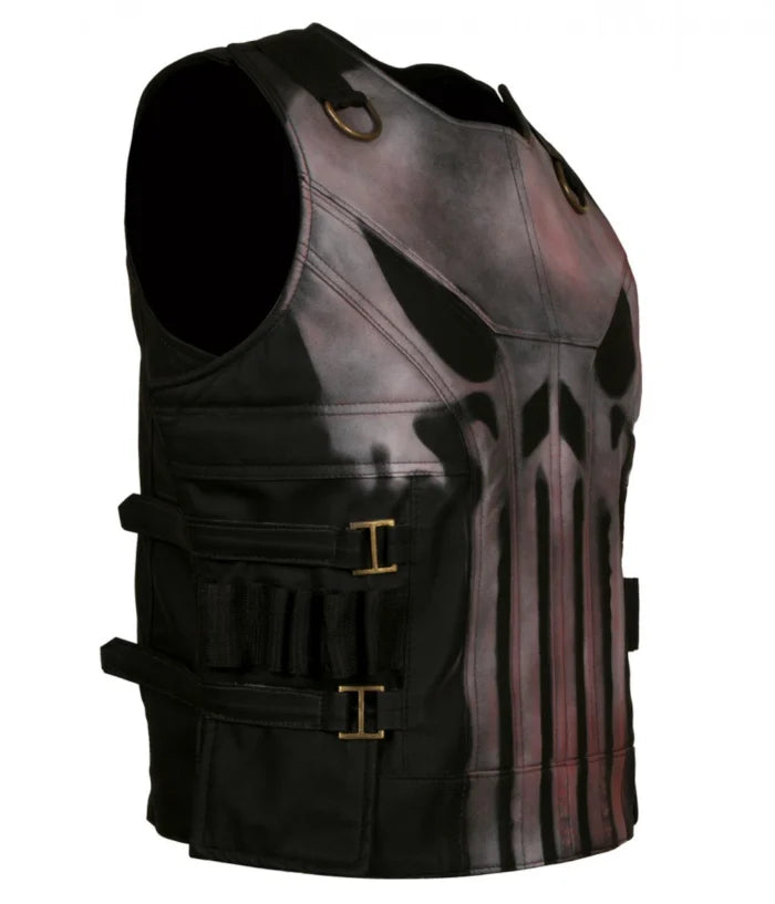 Punisher Season 2 Jon Bernthal Leather Vest