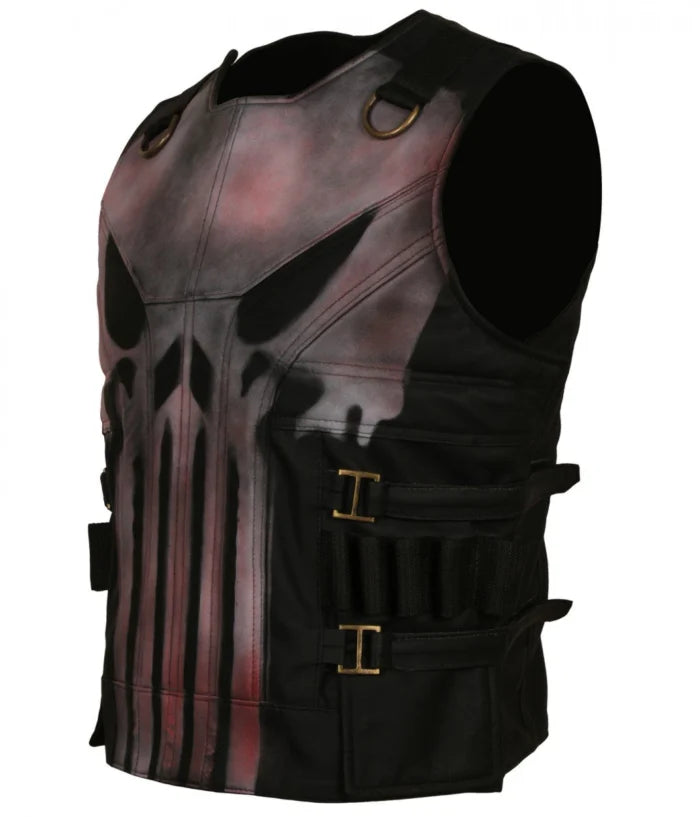 Punisher Season 2 Jon Bernthal Leather Vest