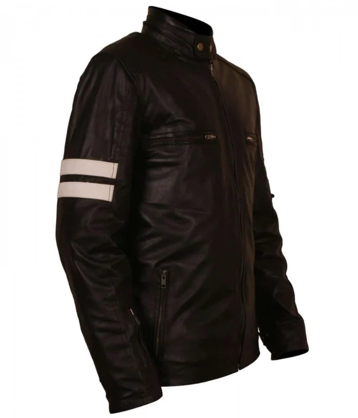 Men’s 92 Rocket Cow Leather Biker Jacket