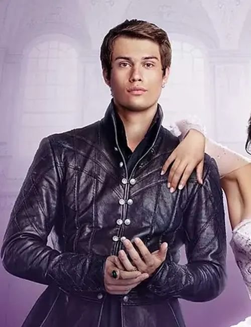 Cinderella Nicholas Galitzine Leather Jacket