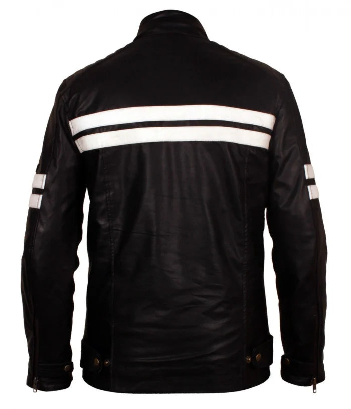 Men’s 92 Rocket Cow Leather Biker Jacket