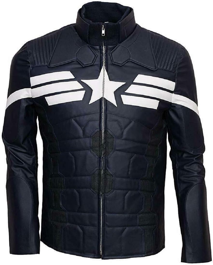 Captain America The Winter Soldier Leather Jacket