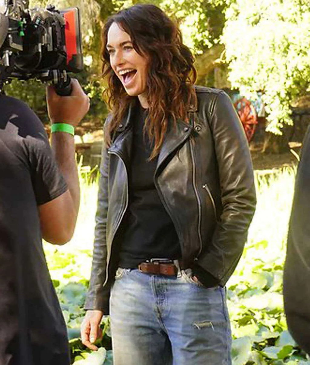 Hollywood Jackets 9 Bullets Lena Headey Leather Jacket