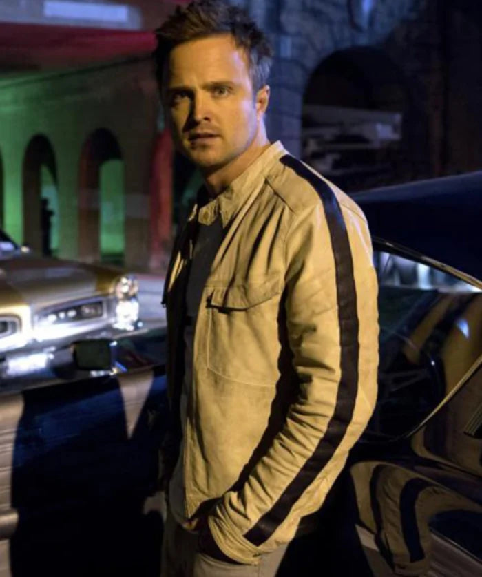 Need for Speed Aaron Paul Inspired Leather Jacket