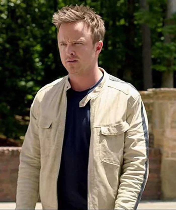 Need for Speed Aaron Paul Inspired Leather Jacket