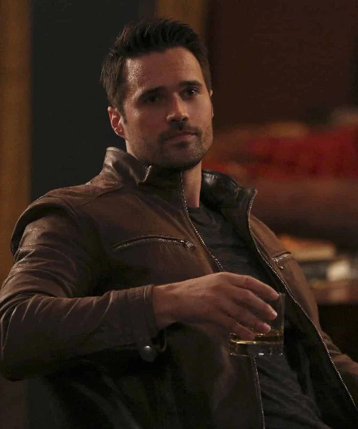 Agents of S.H.I.E.L.D. Grant Ward Leather Jacket