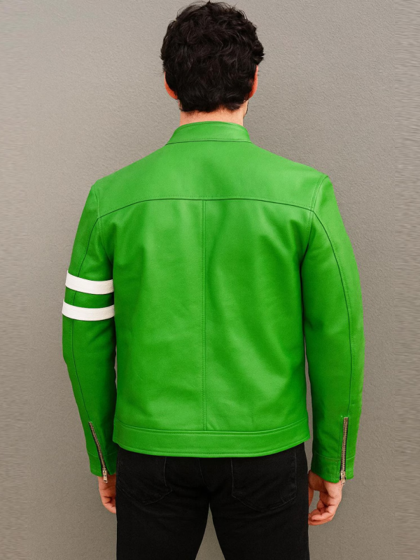 Ben 10 Alien Swarm Leather Jacket
