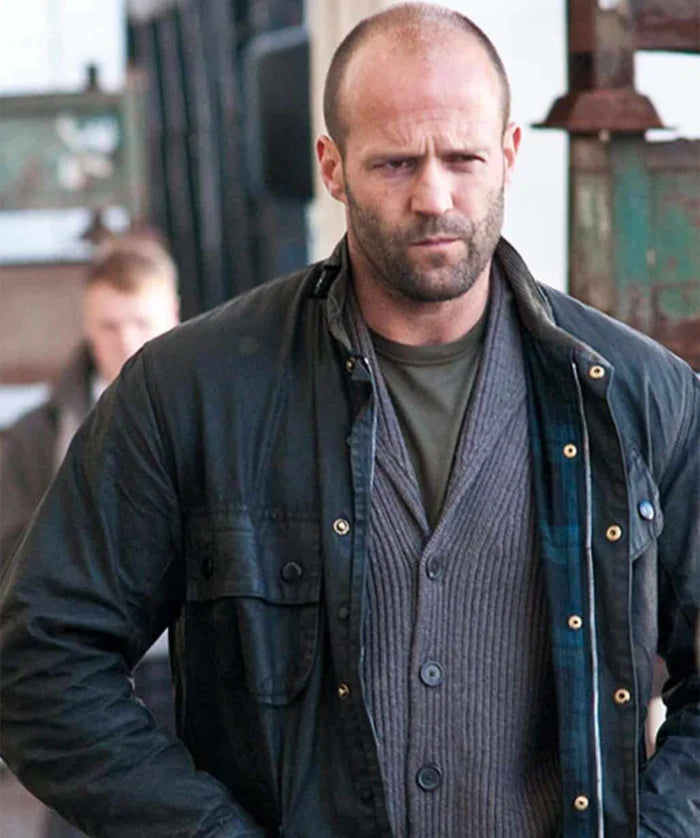 Jason Statham Inspired Blitz Brant Leather Jacket