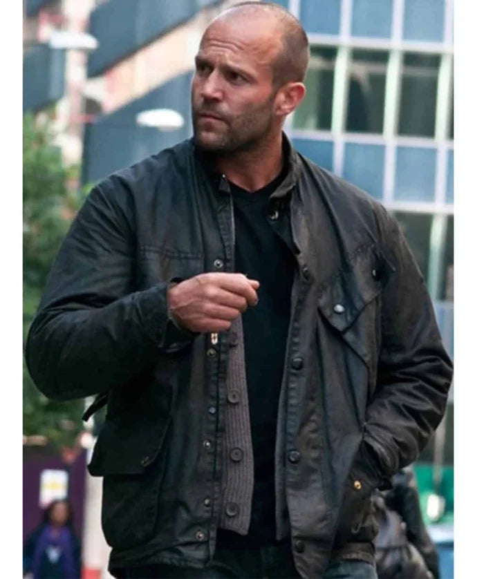 Jason Statham Inspired Blitz Brant Leather Jacket