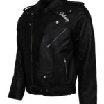 Black Rebel Motorcycle Club Inspired Wild One Leather Jacket