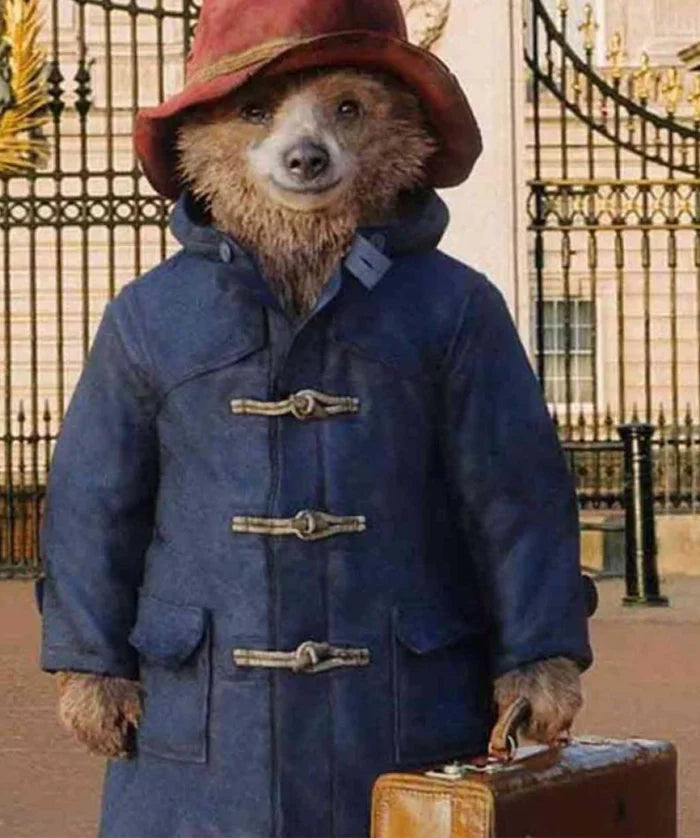 Paddington Bear Blue Hooded Duffle Coat