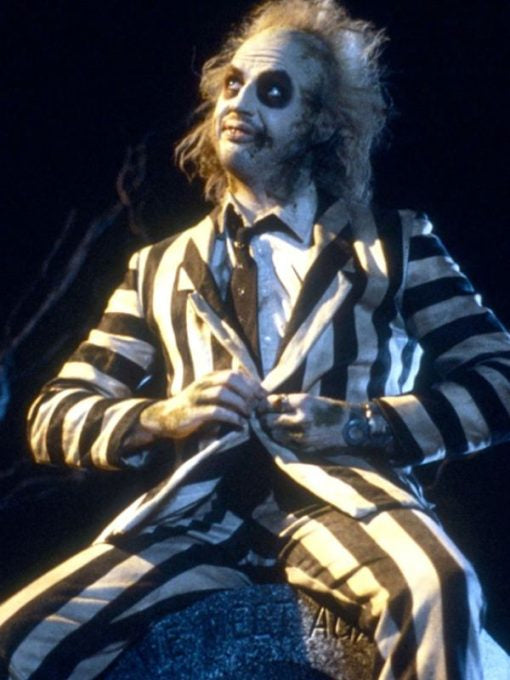 Hollywood Jackets Beetlejuice Betelgeuse Michael Keaton Costume Suit