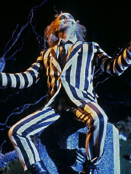 Hollywood Jackets Beetlejuice Betelgeuse Michael Keaton Costume Suit