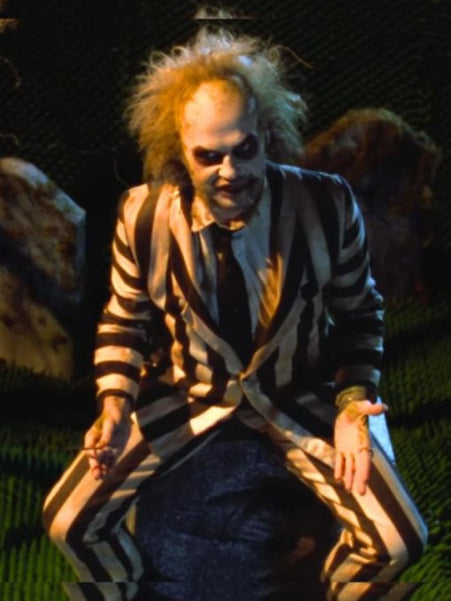 Hollywood Jackets Beetlejuice Betelgeuse Michael Keaton Costume Suit