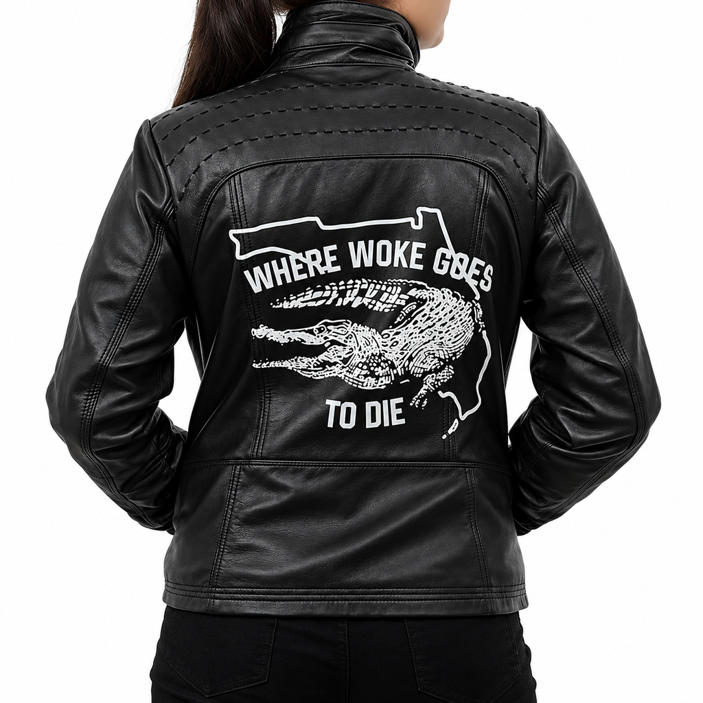 Hollywood Jackets  Women’s Florida Alligator Leather Jacket