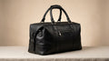 Hollywood Jacket | Premium Black Leather Travel Bag