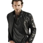 Bradley Cooper Men Fashion Leather Jacket