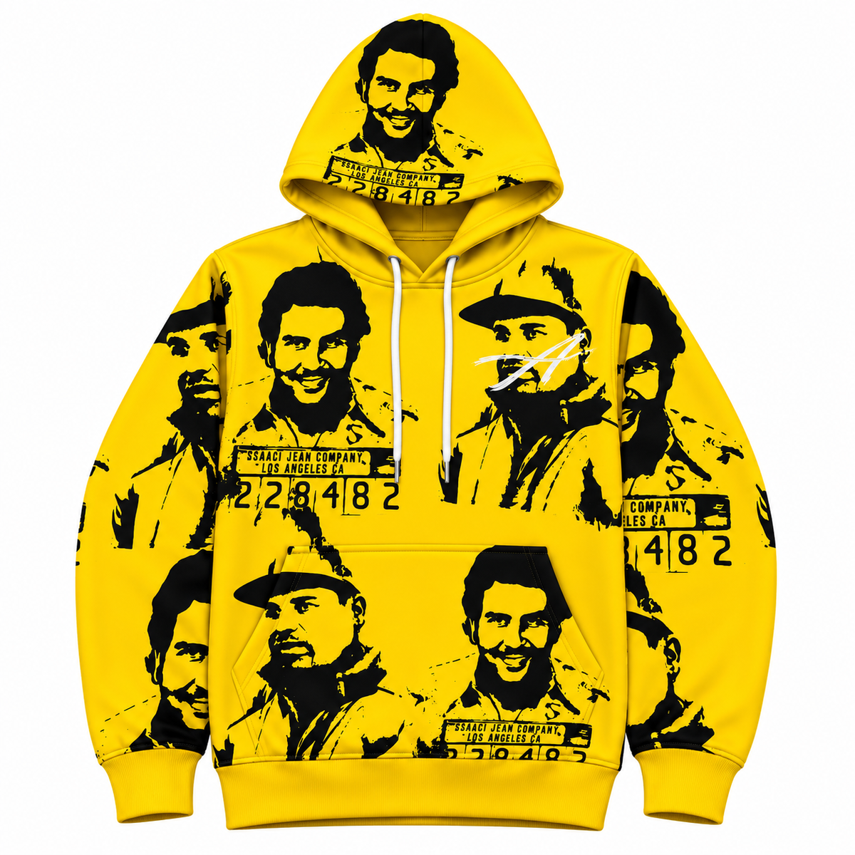 Hollywood Jackets Black Graphic Print  Hoodie