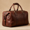 Luxury Men’s Leather Duffle Bag