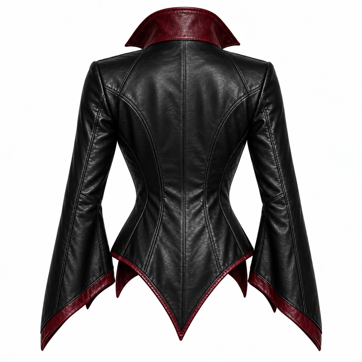 Hollywood Jackets Women’s Witch Gothic Leather Jacket