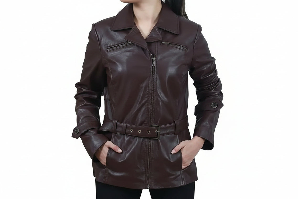 Hollywood Jackets Captain America Peggy Carter Leather Jacket