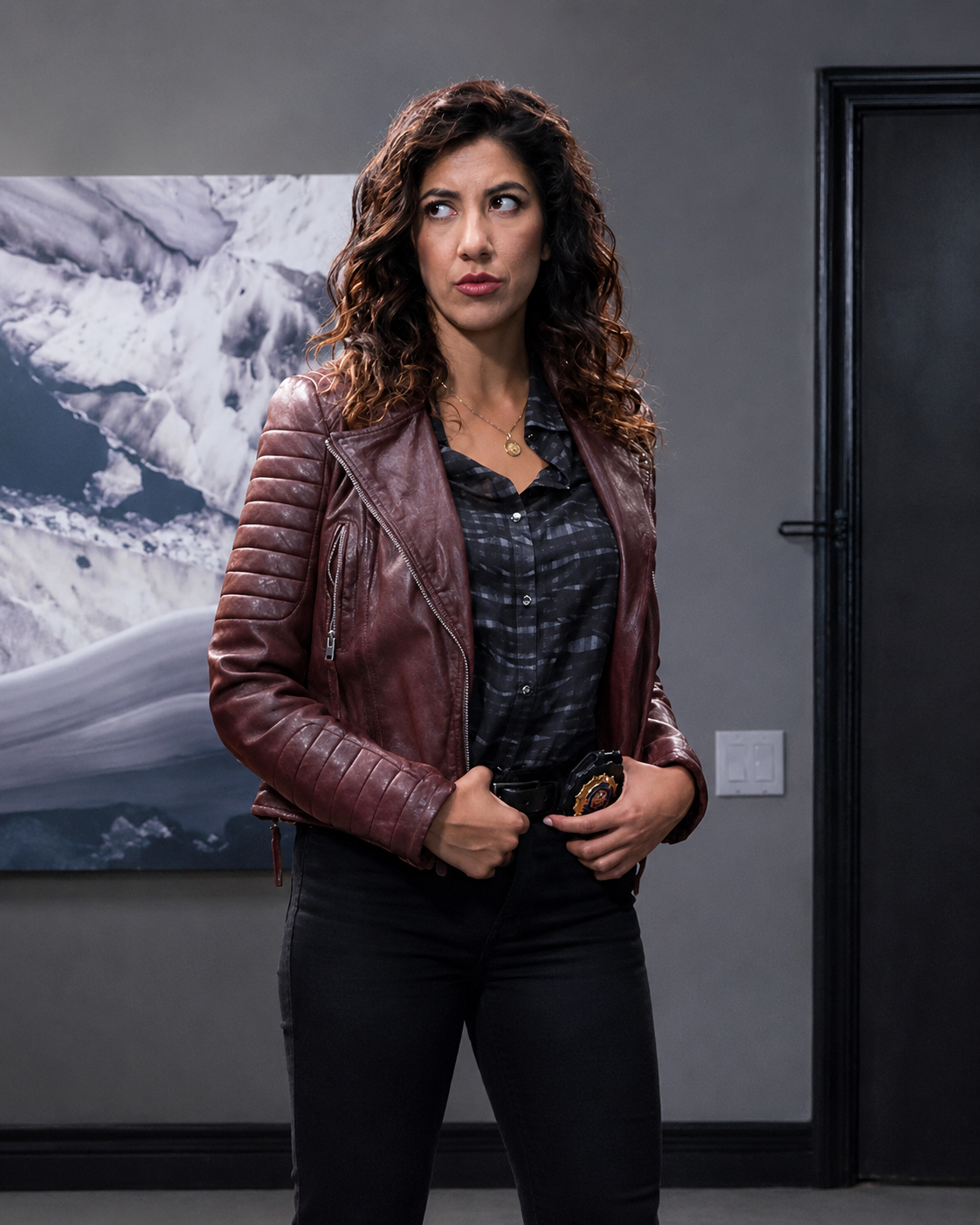 Hollywood Jackets Rosa Diaz Brooklyn Nine-Nine Leather Jacket