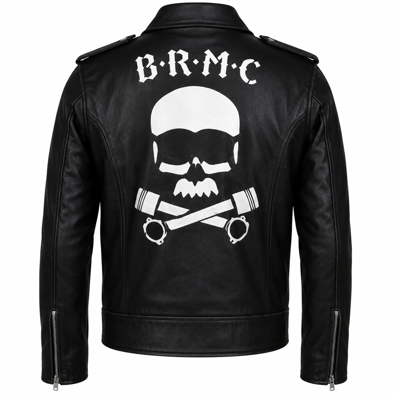 Hollywood Jackets BRMC Black Rebels Wild One Leather Jacket