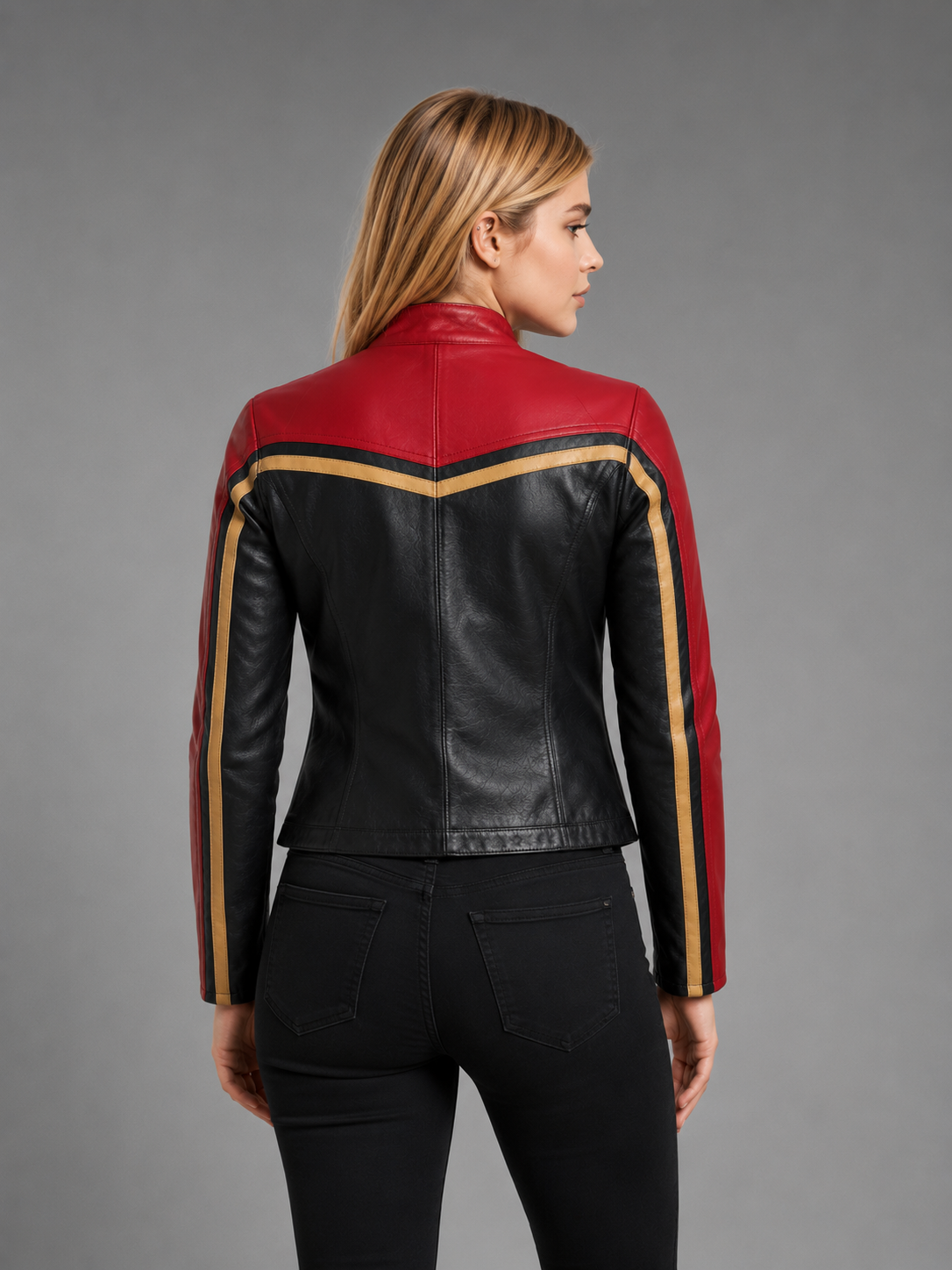 Hollywood Jackets Chloë Grace Moretz Cafe Racer Style Leather Jacket