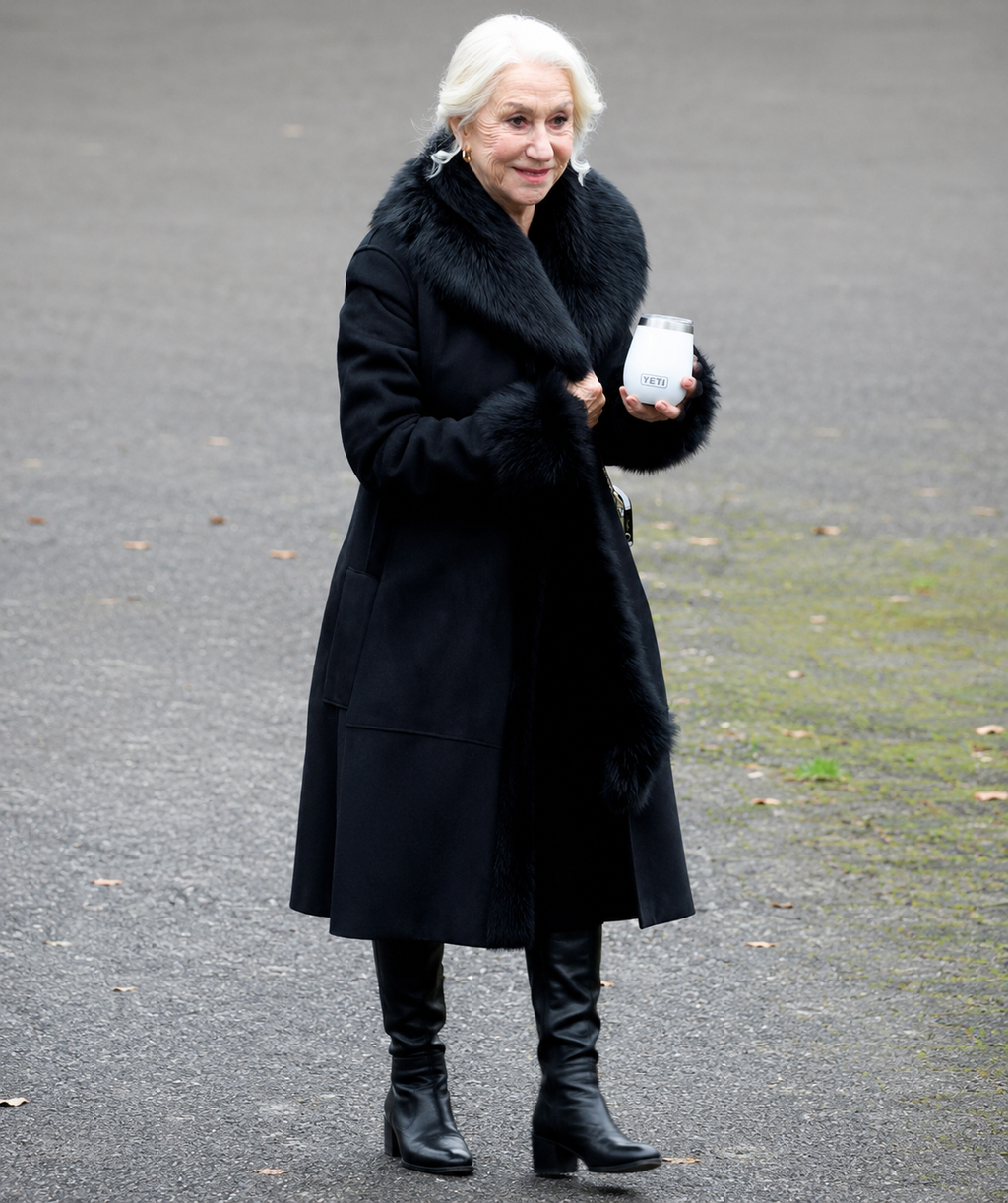Hollywood Jackets Maeve Harrigan MobLand Black Suede Leather Coat