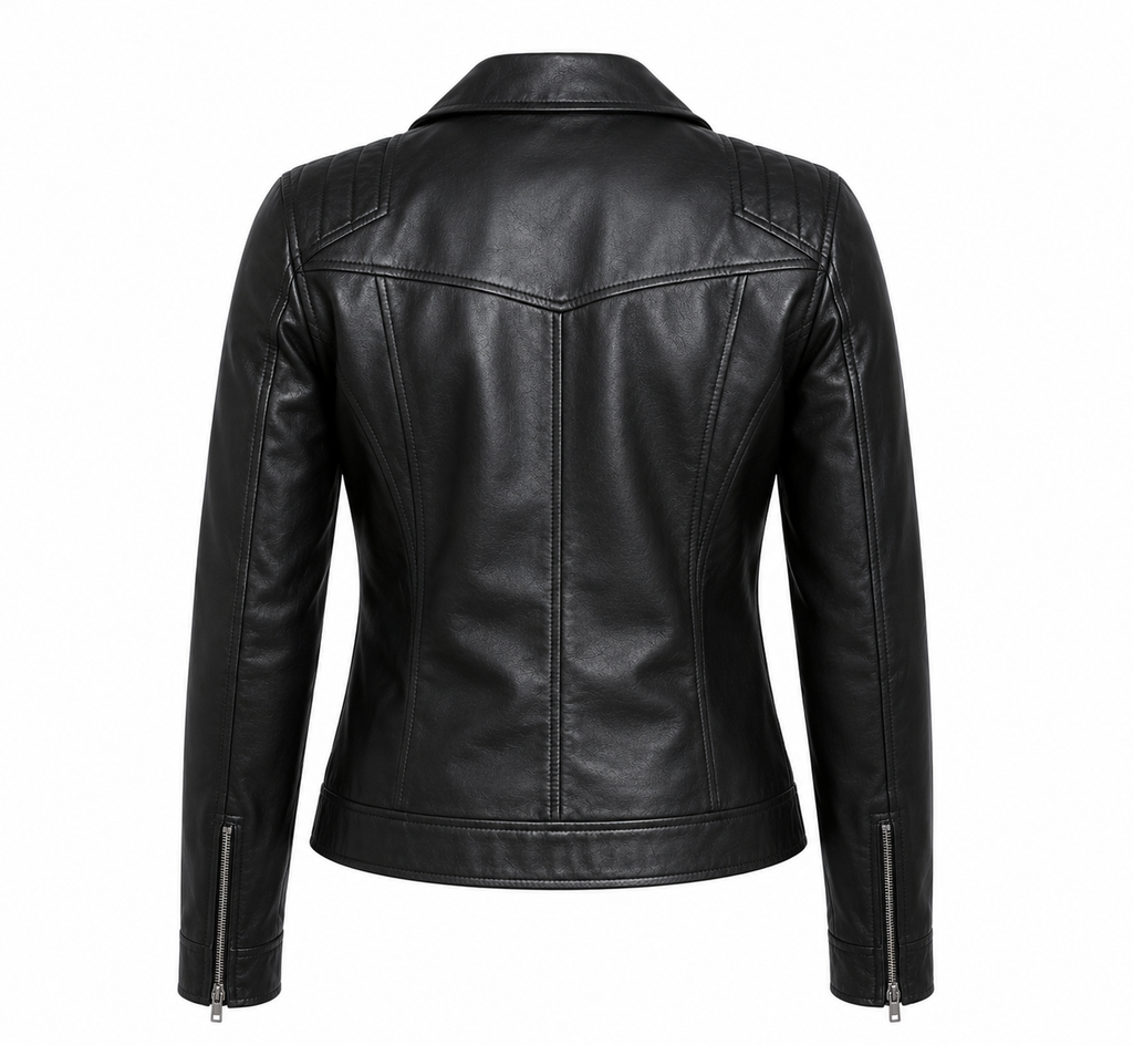 Hollywood Jackets Talla Keyali The Orville Black Leather Jacket