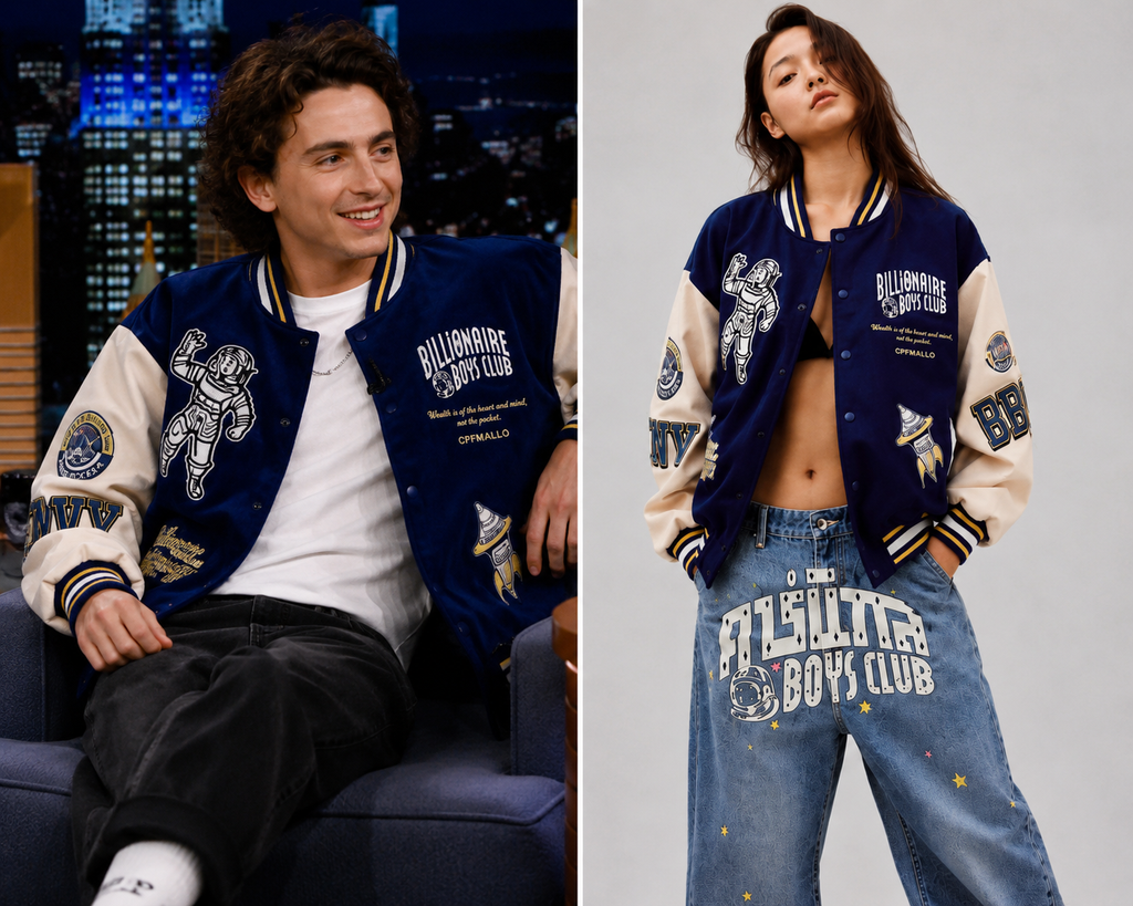 Hollywood Jacket CARNIVAL x Billionaire Boys Club Unisex Varsity Jacket