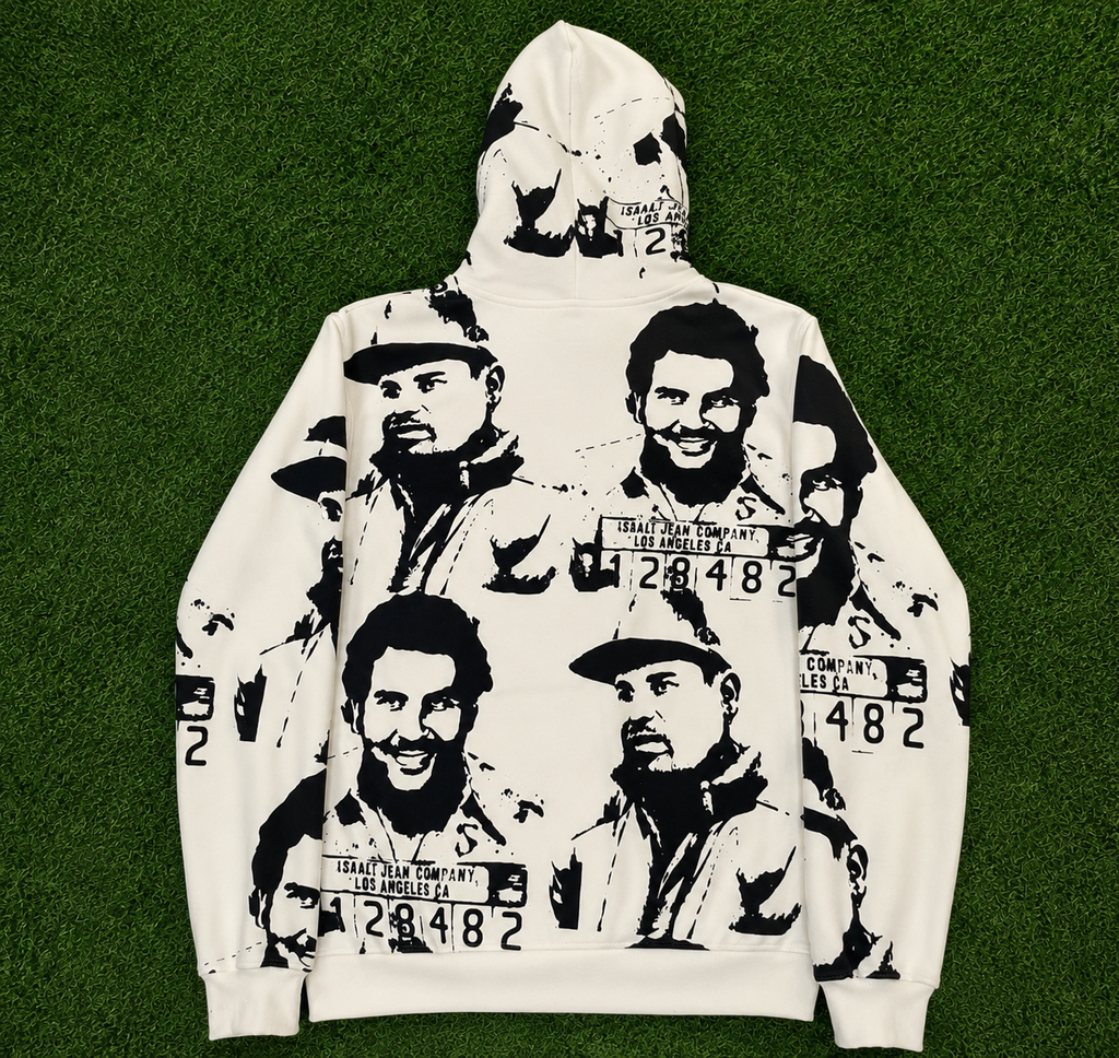 Hollywood Jackets Black Graphic Print  Hoodie