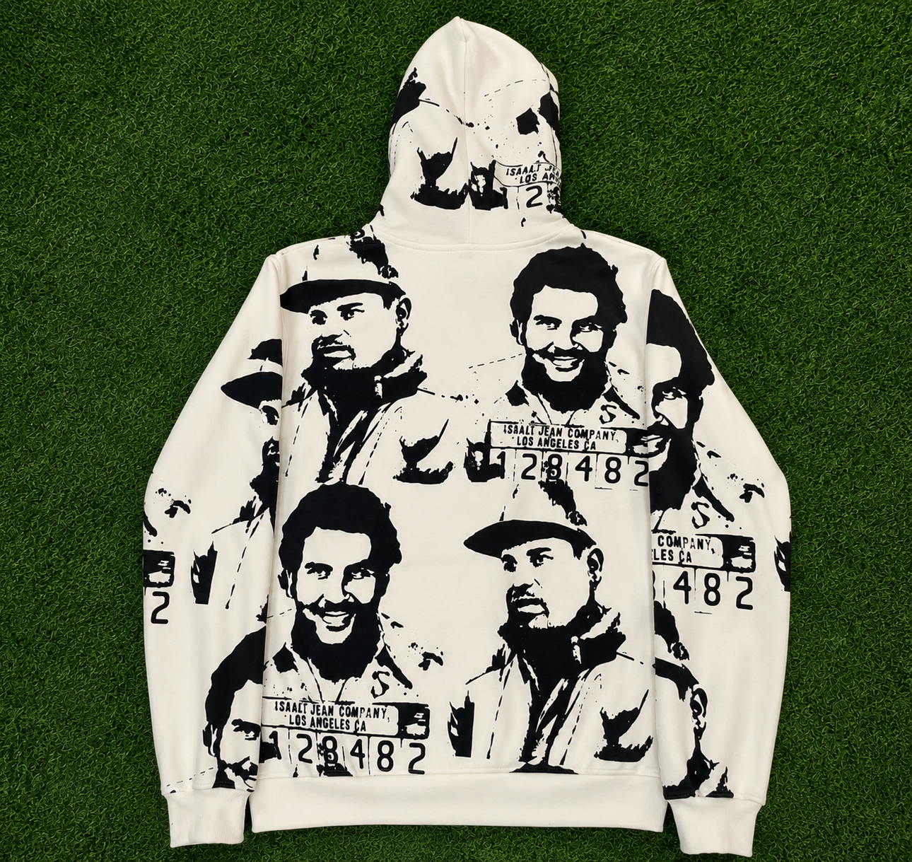 Hollywood Jackets Black Graphic Print  Hoodie