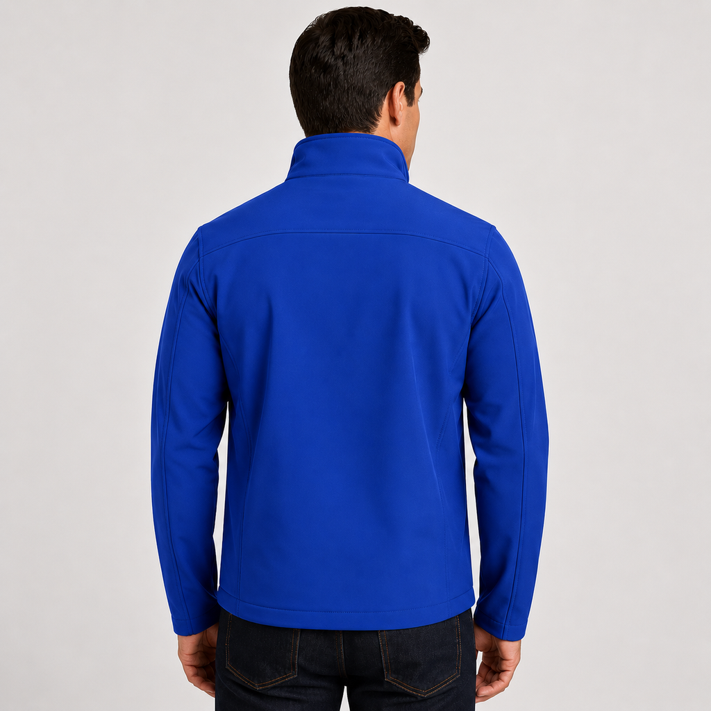 Hollywood Jackets Men's Softshell Zip Jacket