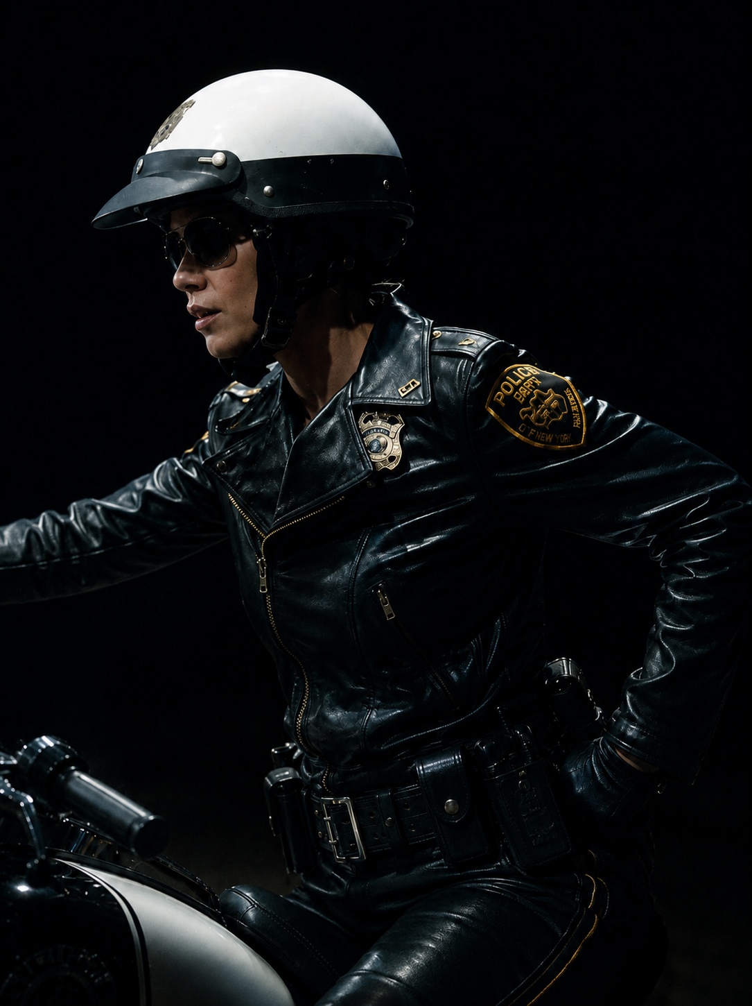 Hollywood Jackets Laurie Holden Silent Hill Black Leather Biker Jacket