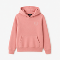 Hollywood Jackets Women's Classic Pullover Hoodie in Blush Pink with Kangaroo Pocket and Attached Hood