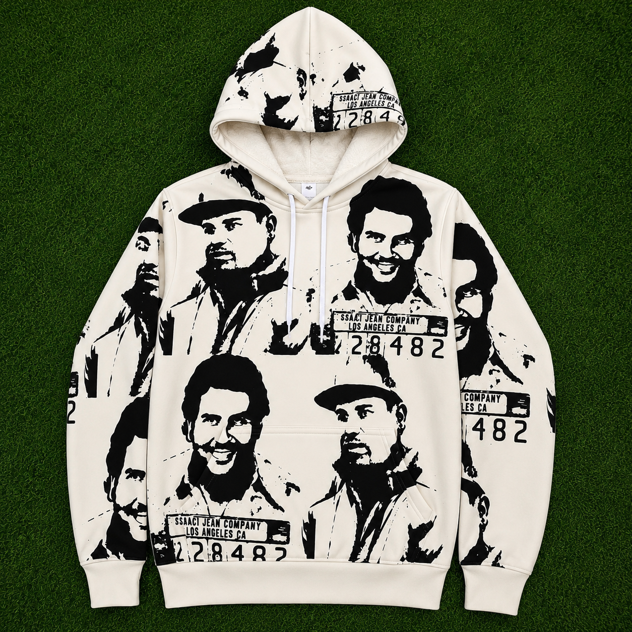 Hollywood Jackets Black Graphic Print  Hoodie