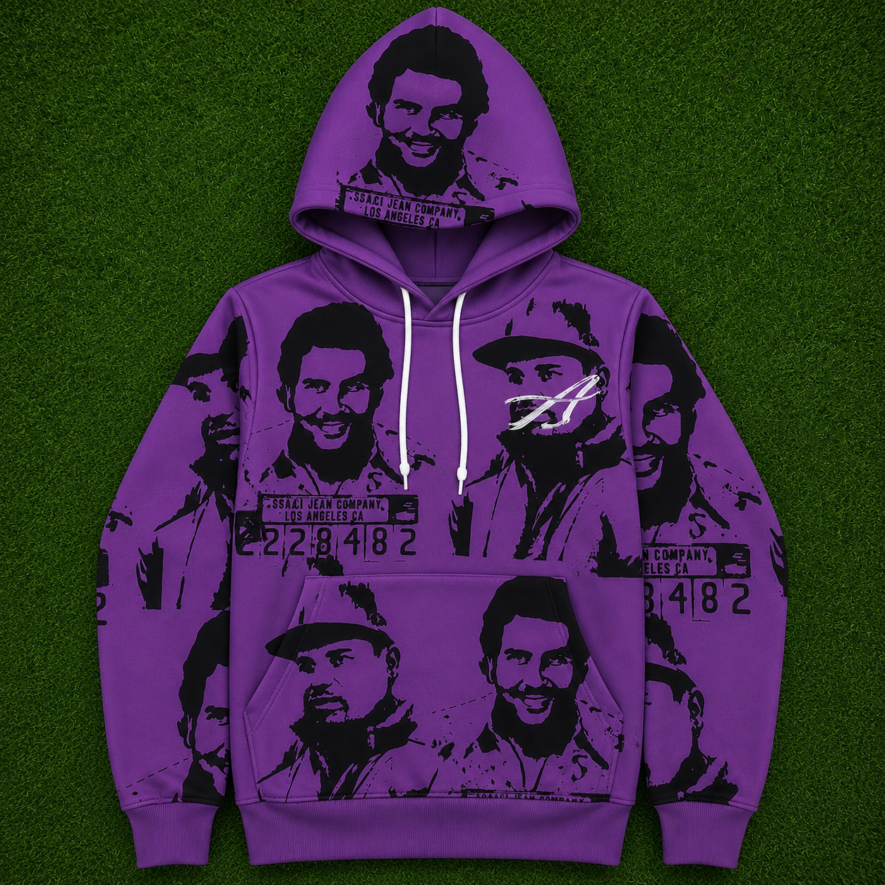 Hollywood Jackets Black Graphic Print  Hoodie
