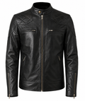 David Black Leather Jacket