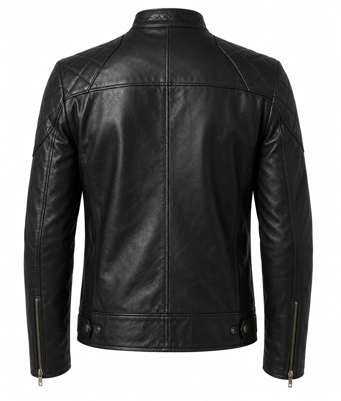 David Black Leather Jacket