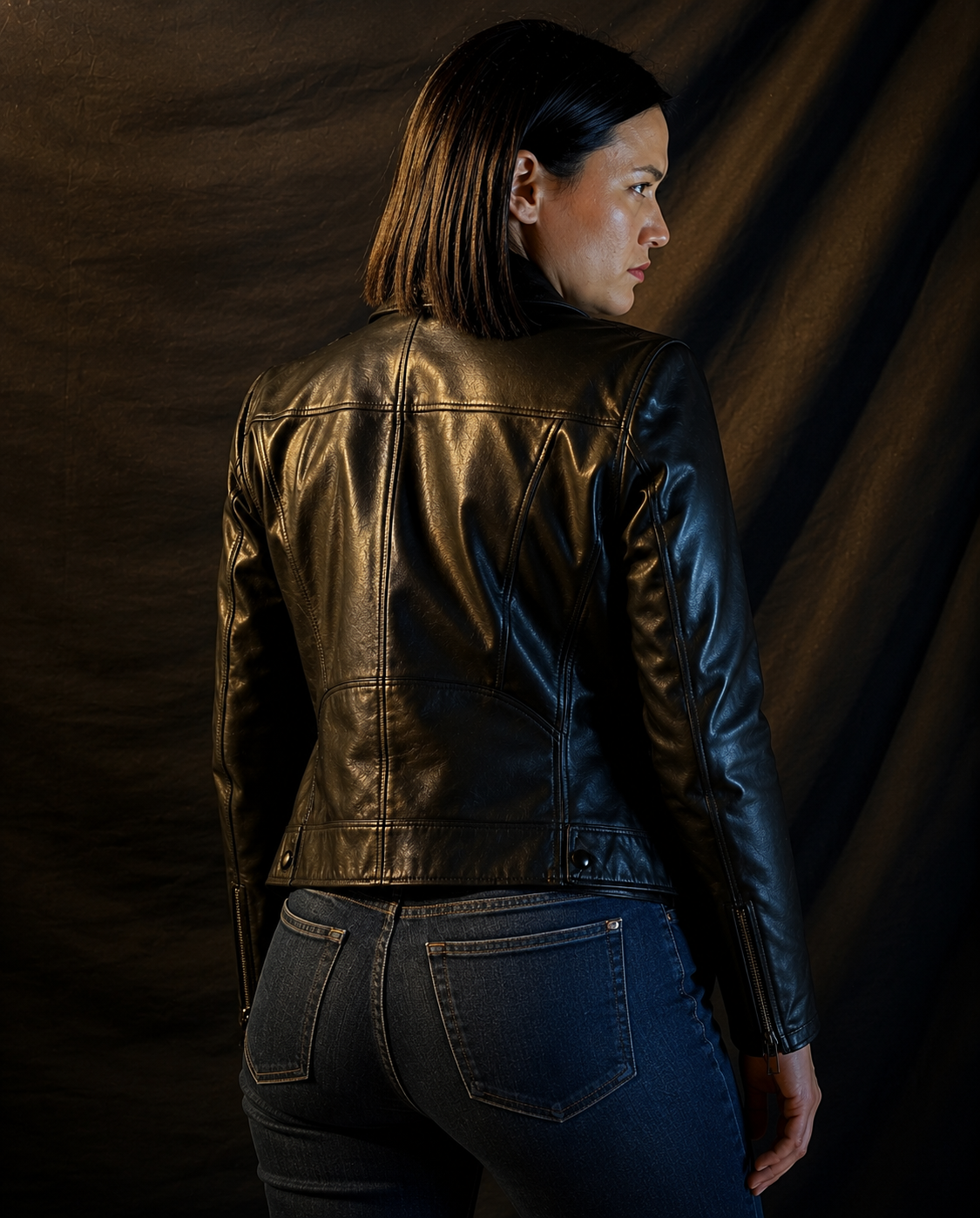 Hollywood Jackets Derek Luh Inspired Gen V Season 2 Biker Leather Jacket