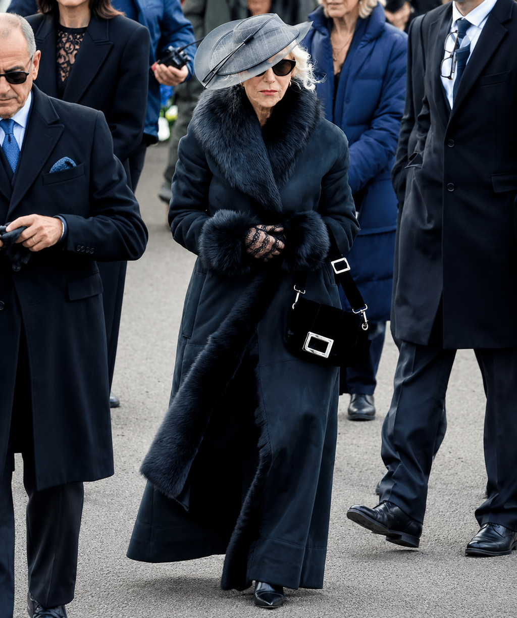 Hollywood Jackets Maeve Harrigan MobLand Black Suede Leather Coat