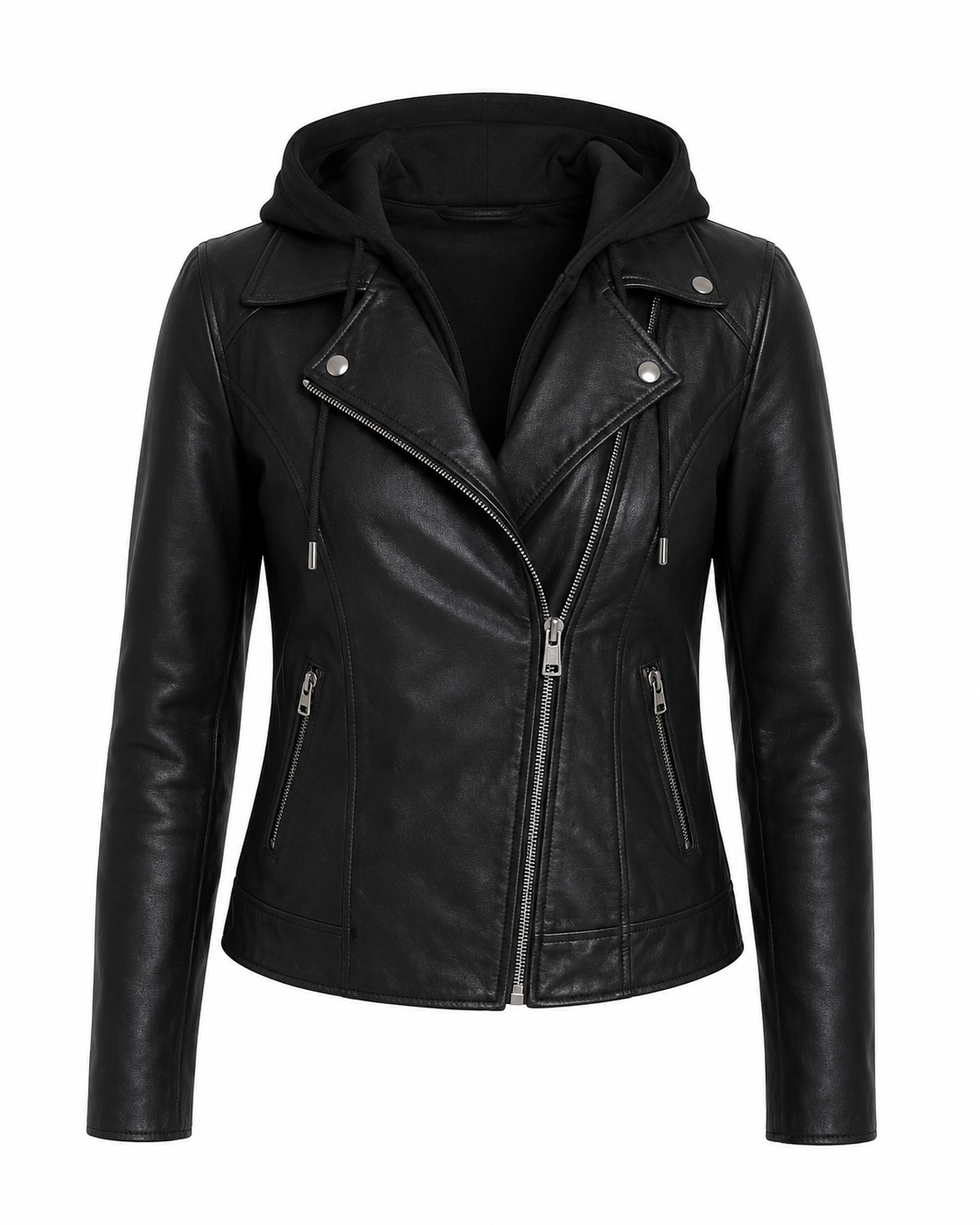Hollywood Jackets Superman & Lois Sarah Cushing Black Leather Jacket