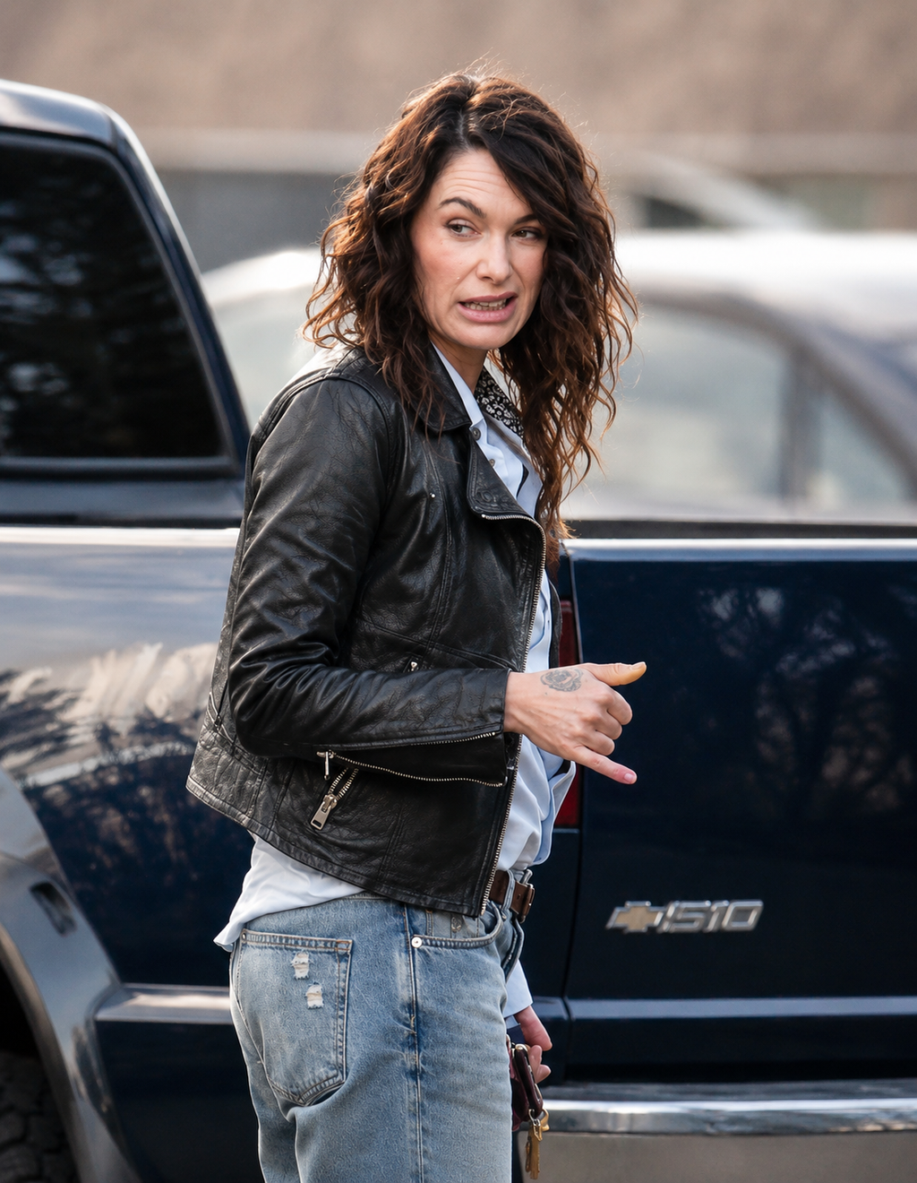 Hollywood Jackets 9 Bullets Lena Headey Leather Jacket