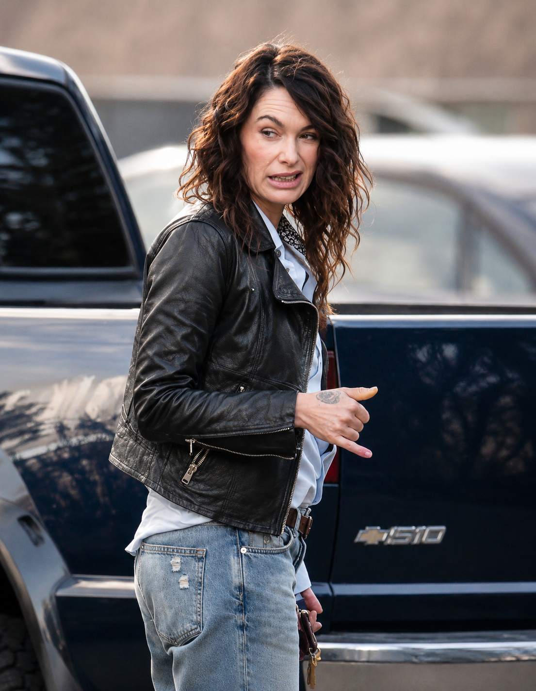 Hollywood Jackets 9 Bullets Lena Headey Leather Jacket