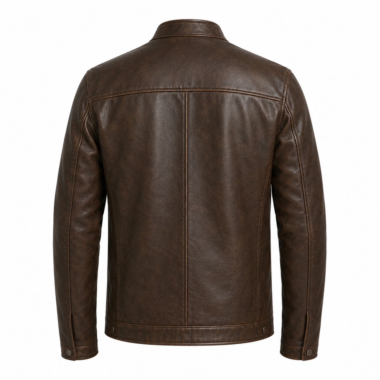 Hollywood Jacket Brown Mission Leather Jacket