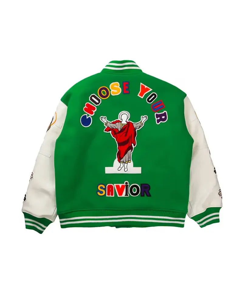 Choose Your Savior Varsity Jacket