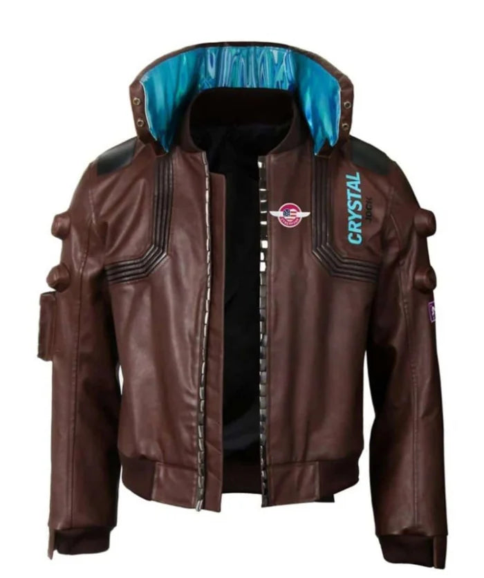 Gamer Style Samurai Leather Jacket