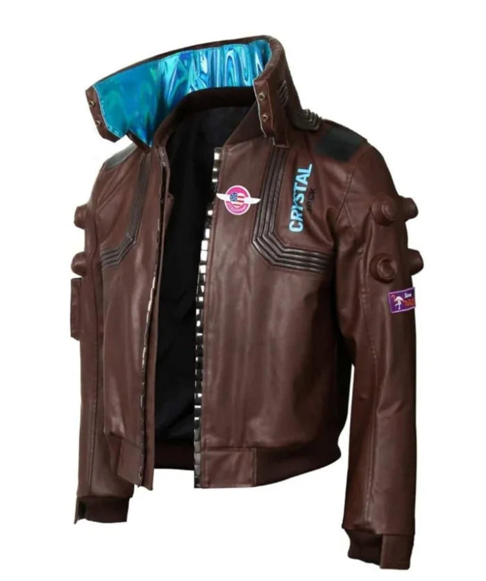Gamer Style Samurai Leather Jacket