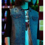 Demobat Slayer Stranger Things Denim Vest